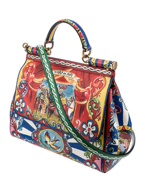 dolce gabbana teatro dei pupi|Dolce&Gabbana® Sicily Bags: mini, small, medium.